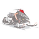 Polaris Low Windshield for AXYS Snowmobile