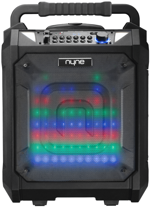 Portable Bluetooth Speaker With Party Lights&Retractable