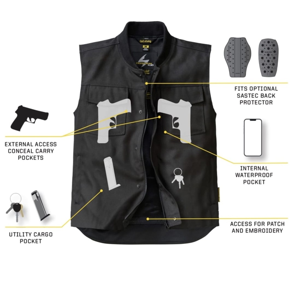 Scorpion EXO Covert Conceal Carry Vest