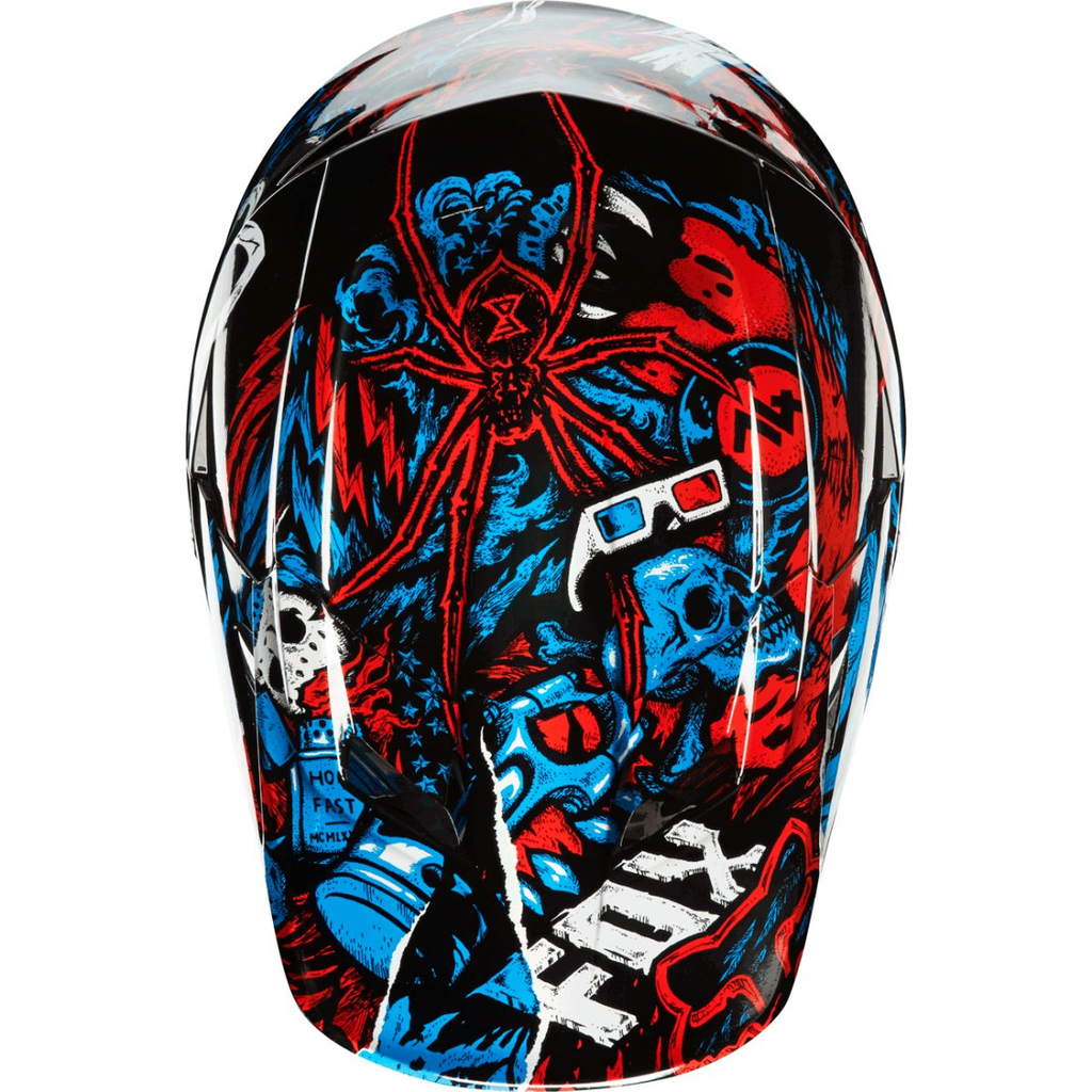 Fox V1 Creepin Helmet Ece