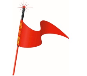5Ft Flag Stick 3/8 Inch