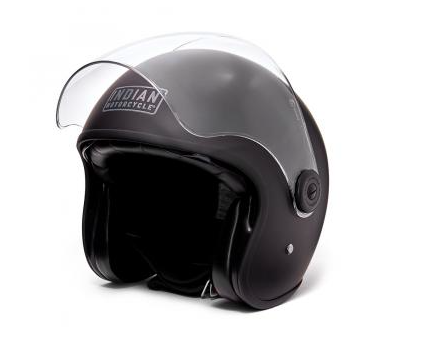 Indian Jet Helmet Matte Black 