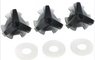 Scorpion VX-15/16/21 VISOR BOLT (SET) WHITE-SILVER