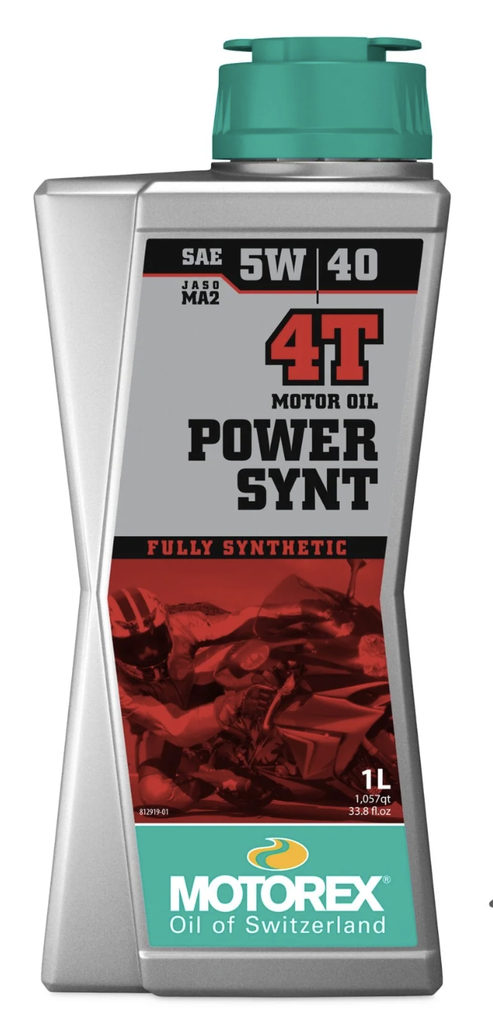 Motorex Power Synt 4T SAE 5W/40 MA2