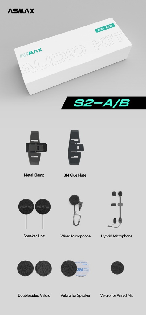 ASMAX Audio Kit for S2