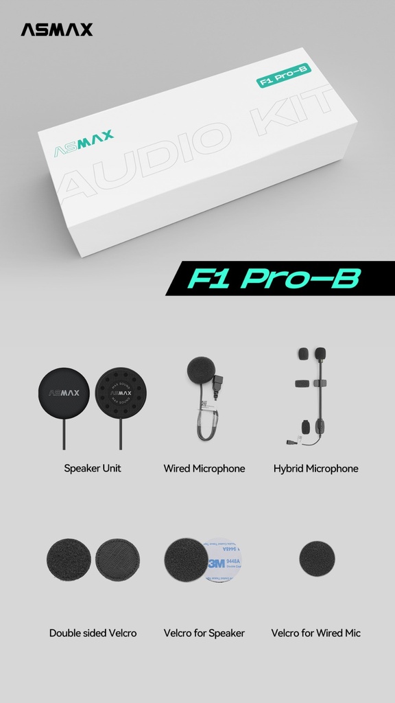 ASMAX Audio Kit for F1 PRO