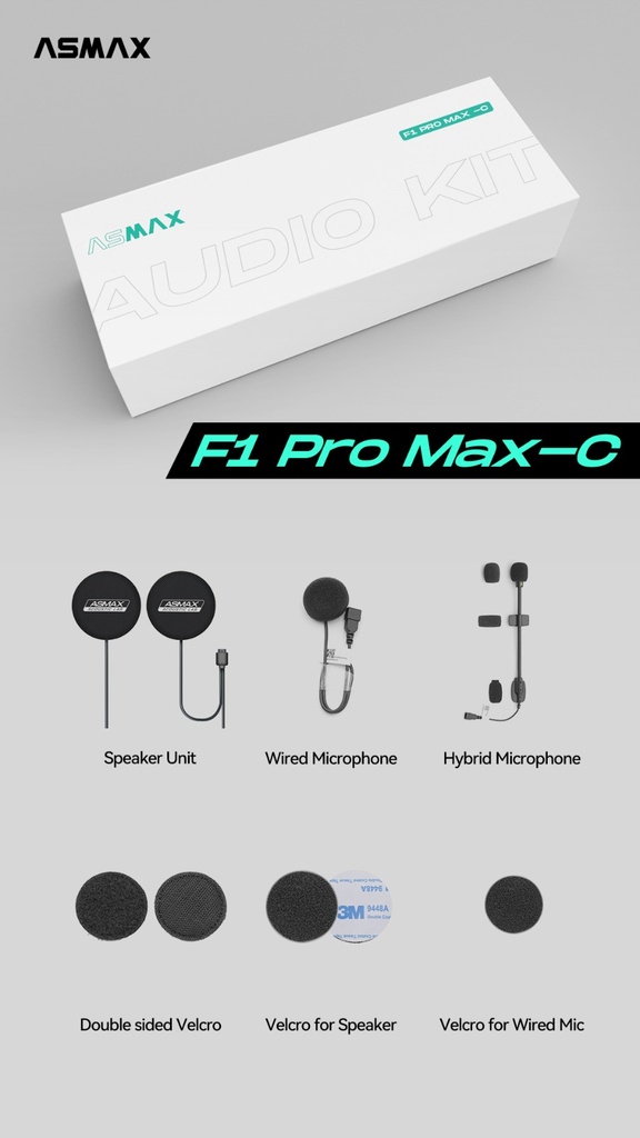 ASMAX Audio Kit for F1 PRO MAX