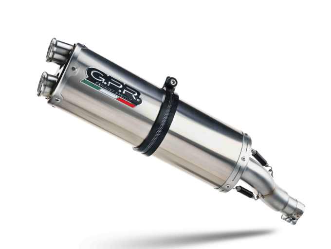 GPR Dual Inox Exhaust - Voge DS 800 Rally