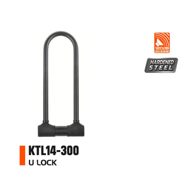 Kovix KTL14-300 Alarm U Lock