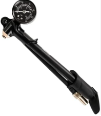 Rock Portable Bike Fork Pump With Gauge
