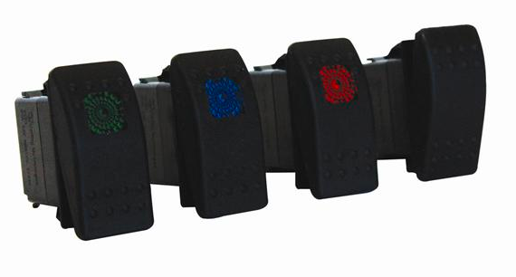 2 Way Momentary Rocker Switch