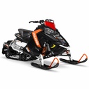 Polaris Low Windshield for AXYS Snowmobile
