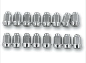 ITP Lug Nut Chrome 3/8-24 Taper Box(16)