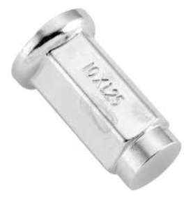 ITP 10Mm Flat Chrome 14Mm Head Box (16) Nut