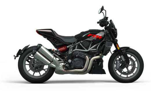 FTR Sport Black Metallic with Red Graphics