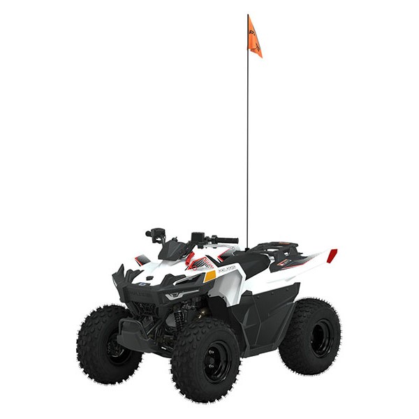 Polaris Outlaw 70 EFI - Bright White and Indy Red