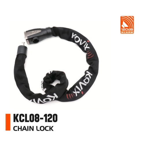 [AB-KOV-KCL08-120] Kovix KCL08-120 Alarm Chain Lock