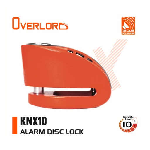 [AB-KOV-KNX10] Kovix KNX10 Alarm Disc Lock