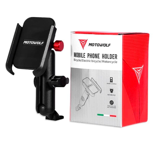 [AB-MOT-2815-M] Motowolf Mirror Phone Holder