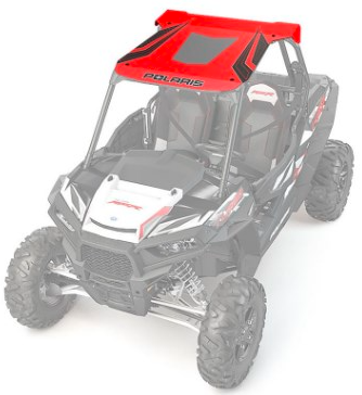[HO-2881607] K-Roof Graphic Ply Rzn Red