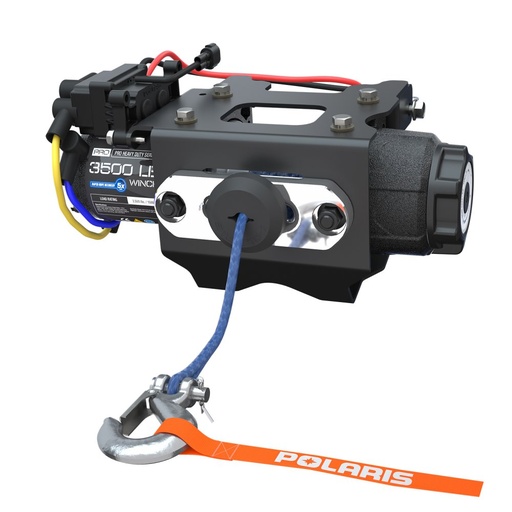 [HO-2882242] Polaris Pro HD 3,500 lb Winch with Rapid Rope Recovery