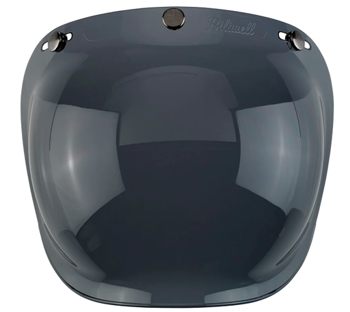 [PO-2860825] Indian Open Face Bubble Visor Gray