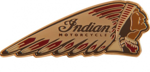 [PO-2863675] Indian Colored Headdress Pin Badge