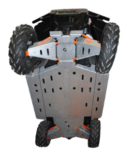 [RV-2444-7410-1] RV Al Skid Plate Kit For Utv Polaris Ranger Xp 900 (2011-)