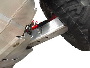 [RV-24-7423-1-6] RV Front Cv Guards For Atv Polaris Scrambler 1000 (2013-2014)