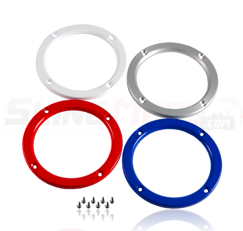[SLI-CUP-RINGS] SLI Aluminum Cup Holder Trim Rings