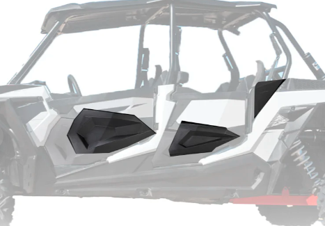 [XRW-110054010PR] XRW Lower Door Black RZR4 1000 XP