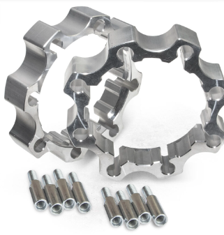 [XRW-150A454156P] XRW Wheel Spacers - Front Extenders 156 Polaris