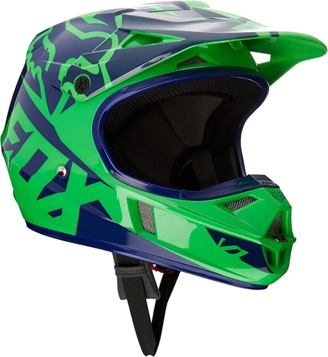 [FX-15227-395-L] Fox Youth V1 Race Helmet Ece