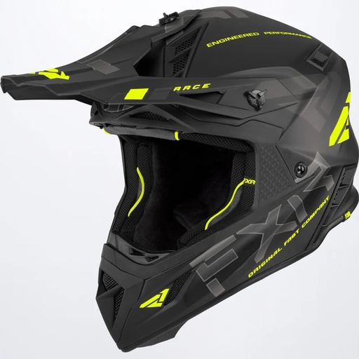 [FXR-220604-1065-10] FXR Helium Race Division Helmet W/Quick Release Buckle