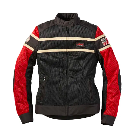 [PO-286140101] Indian W Arlington Mesh Jacket Black