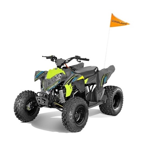 [HO-RF3YAK112PT076331] Outlaw 110 EFI- Avalanche Gray/Lime Squeeze