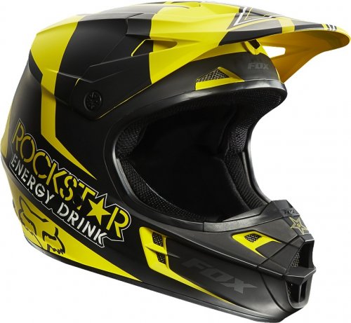 Fox V1 Rockstar Helmet Ece