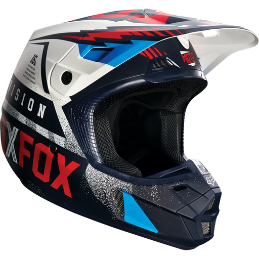 Fox V2 Vicious Helmet Gloss Ece
