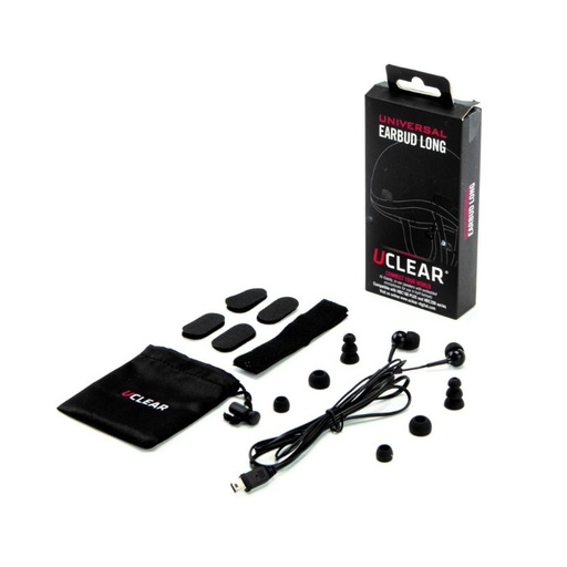 [BIT-11017-BUDS-UEA] Uclear Earbuds with Microphone for Half-Helmets