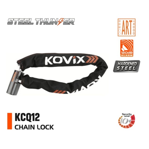 [AB-KOV-KCQ12-120] Kovix KCQ12 Alarm Chain Lock