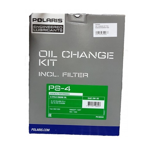 [HO-502543] Polaris Oil Service Kit PS-4 Ranger/RZR 900/1000