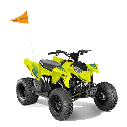 [HO-RF3YKA112TT094457] Polaris Outlaw 110 EFI - Lime Squeeze